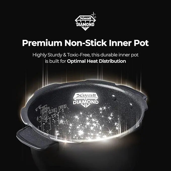 Twin Pressure Plate Rice Cooker & Warmer