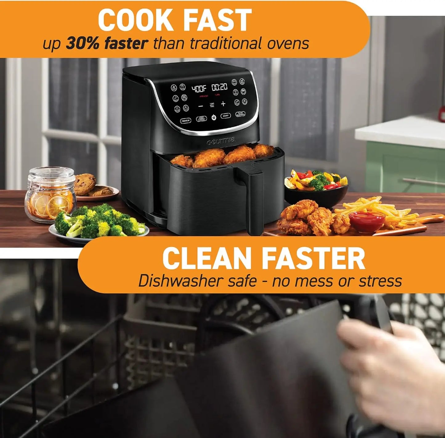 Air Fryer Oven Digital Display