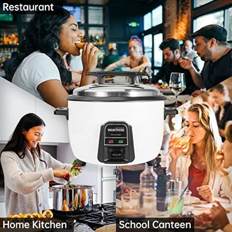Stainless Rice Cooker & Warmer