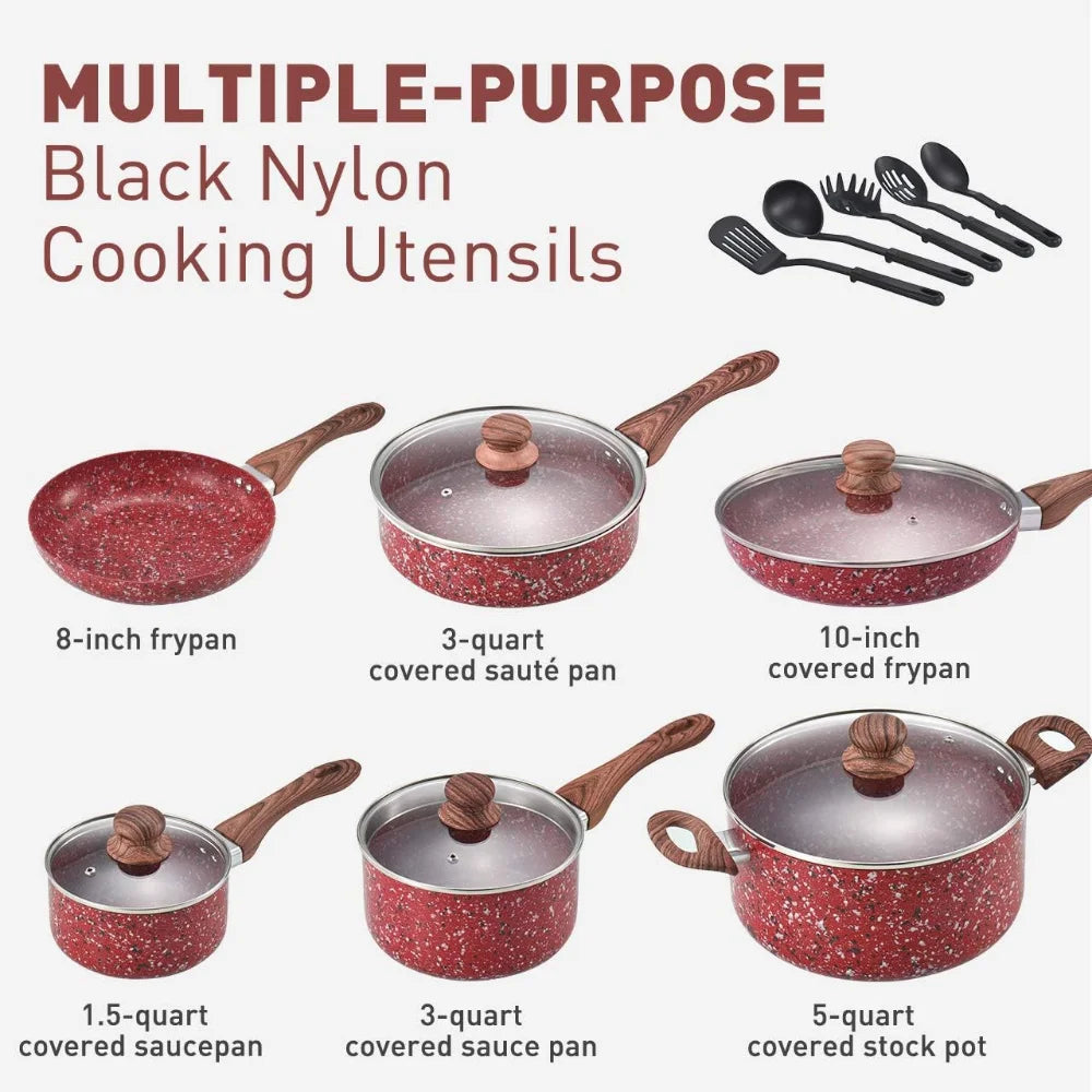 Nonstick Cookware Set-Nonstick Frying Pans