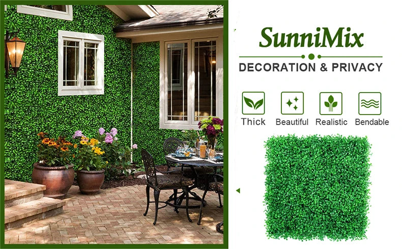 Artificial Plants Grass Wall Panel