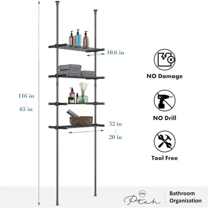 Over The Toilet Storage Shelves