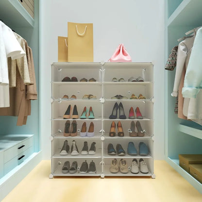 48 Pair Shoe Storage Cabinet