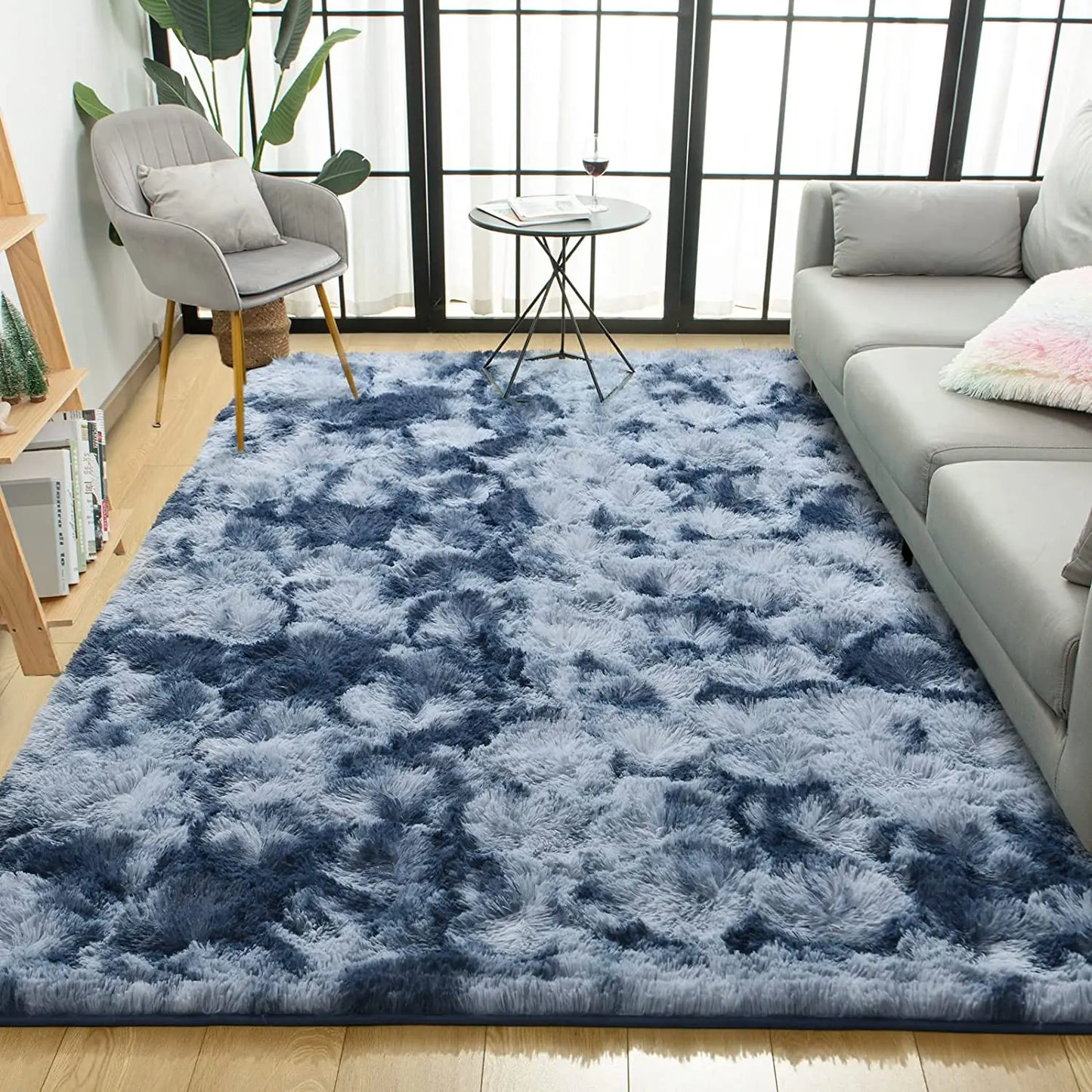 Large Area Rug Fluffy Warm Winter Carpets