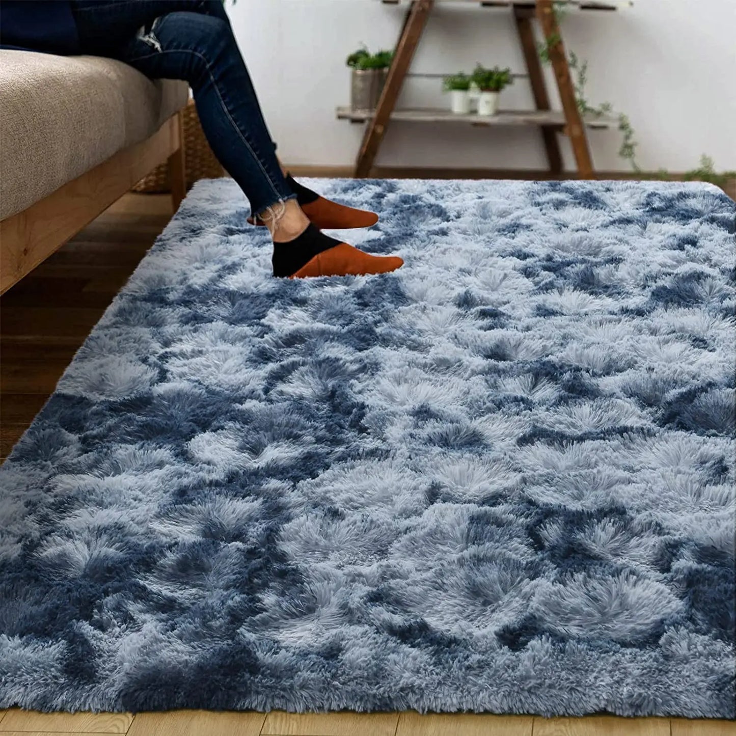 Large Area Rug Fluffy Warm Winter Carpets