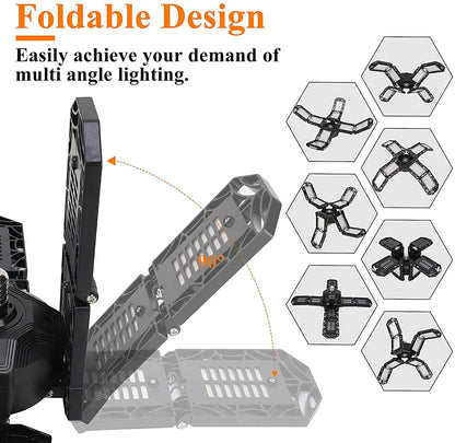 Adjustable Panel LED Garage Lights