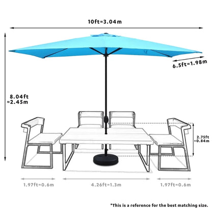 Rectangular Market Umbrella