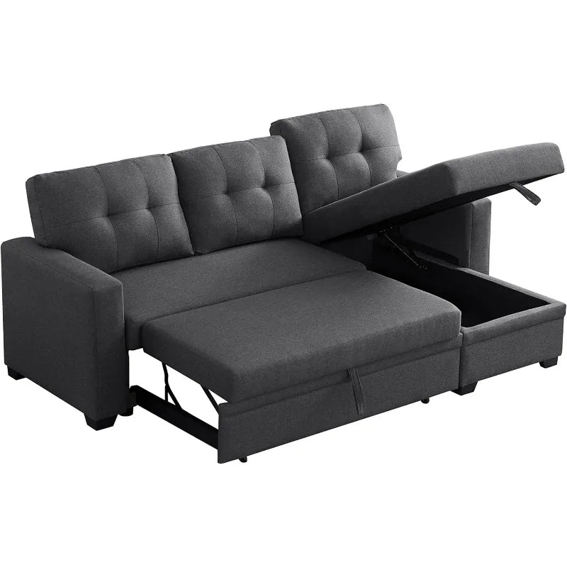 L-Shaped 3-Seaters Corner Sectional Sofa