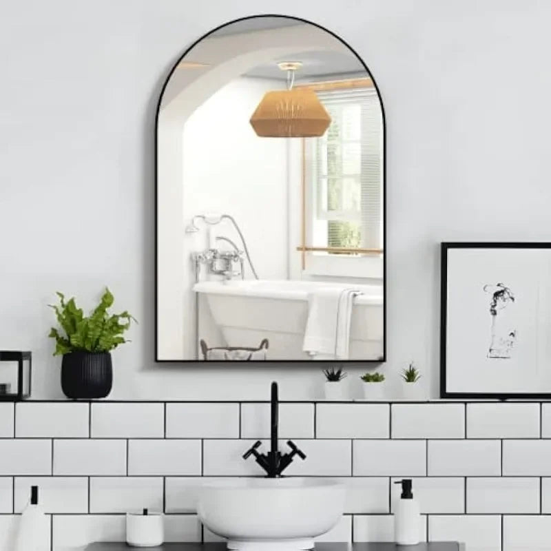 Arched Wall Mirror For Bathroom