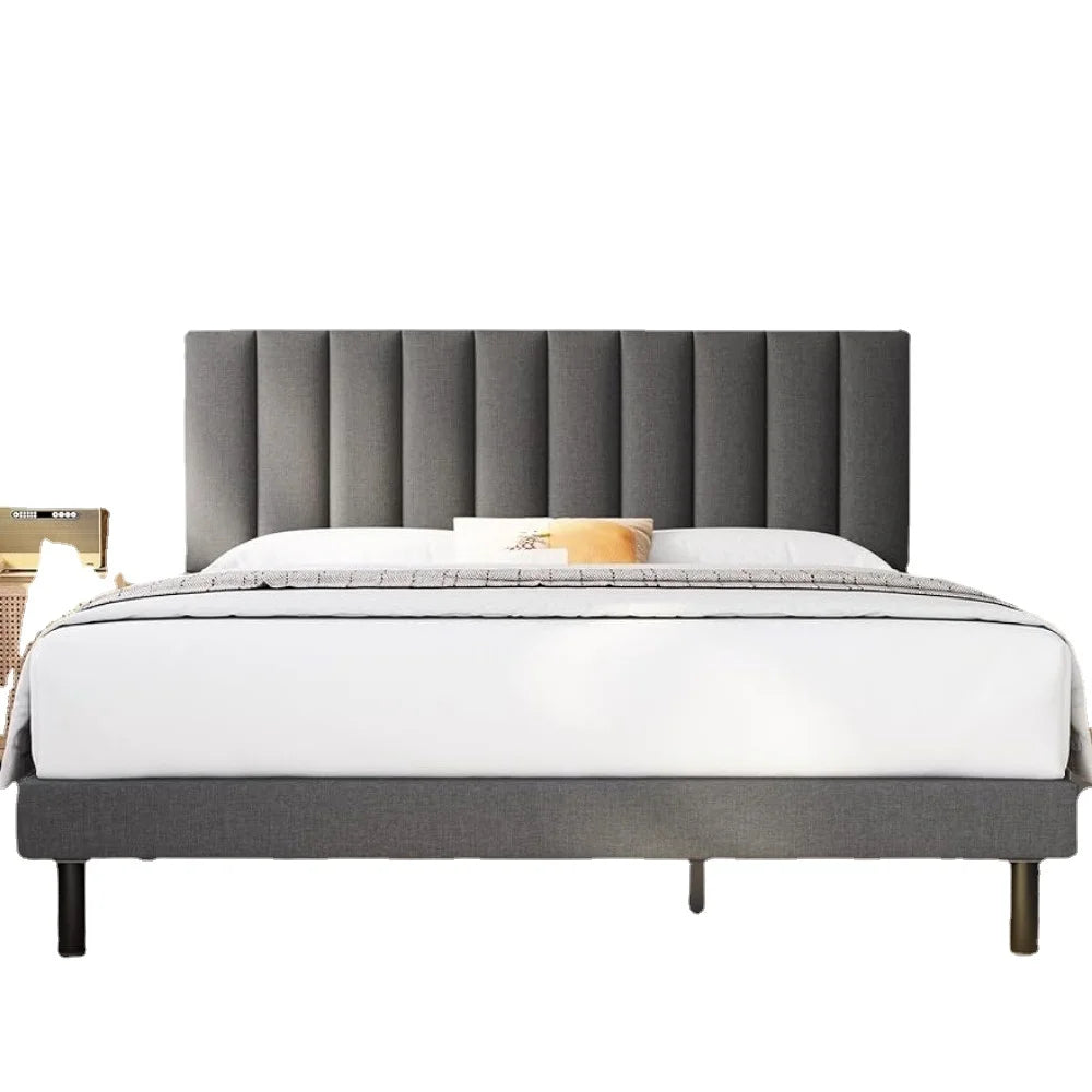 King Size Bed Frame Upholstered Platform