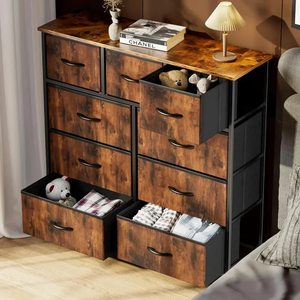 Dressers for Bedroom Furniture Thickened Frame Dresser