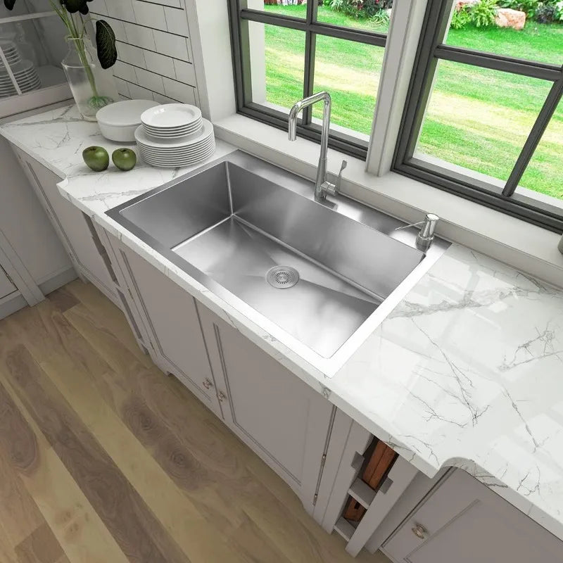 Drop In Single Bowl Kitchen Sink