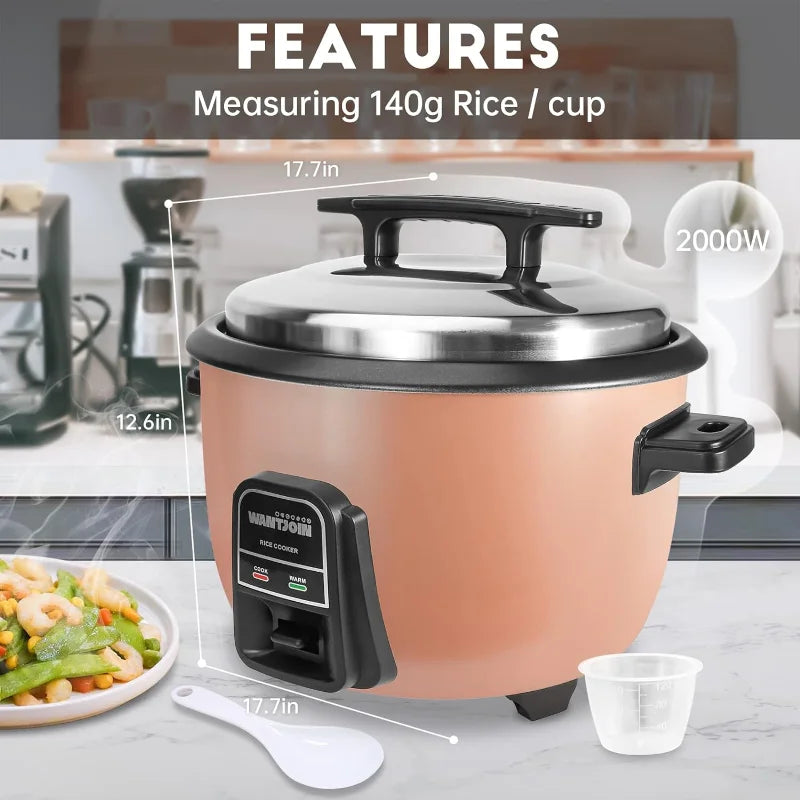 Stainless Rice Cooker & Warmer