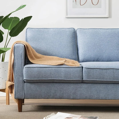 Modern Linen Fabric Loveseat/Sofa/Couch