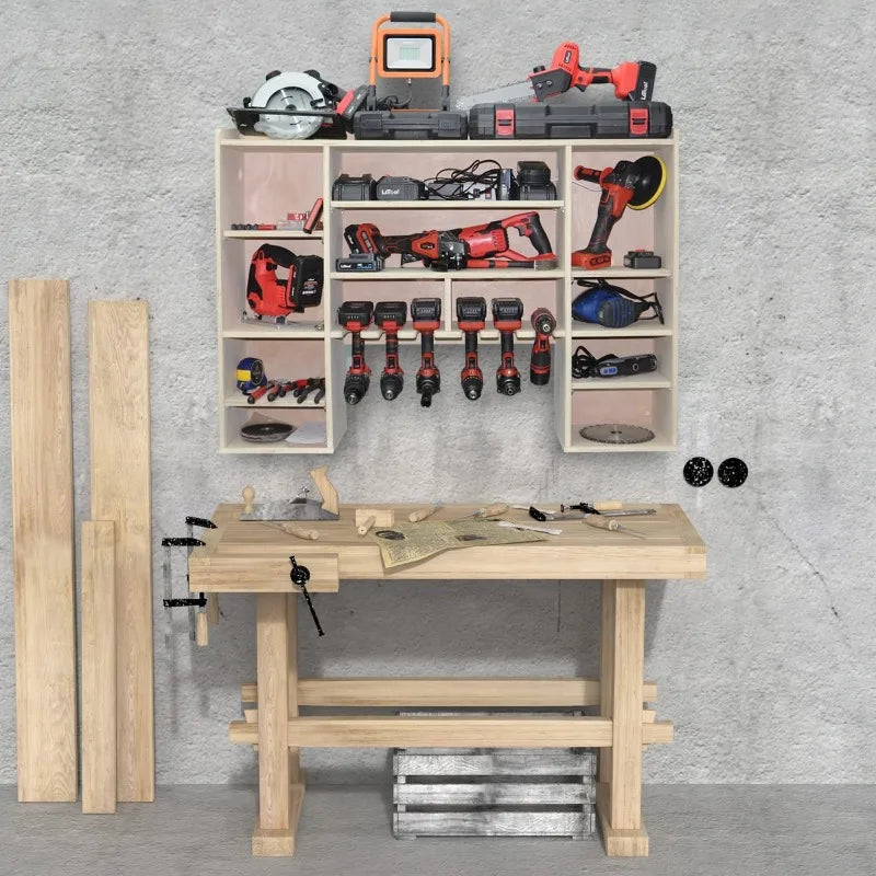 Power Tool Organizer Storage Rack