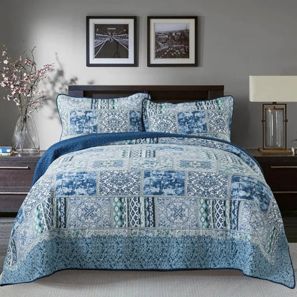 Cotton Bedspread Duvet Cover Set