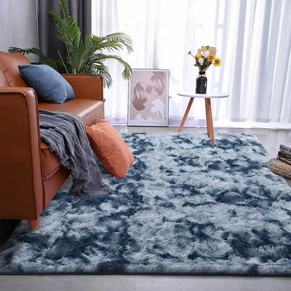 Large Area Rug Fluffy Warm Winter Carpets