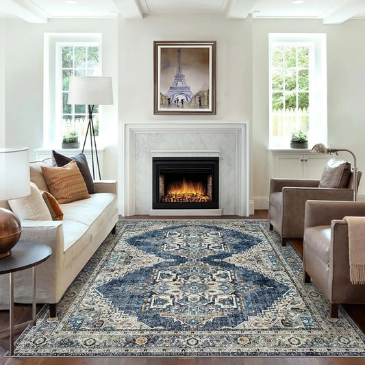 Non-Slip Living Room Rug