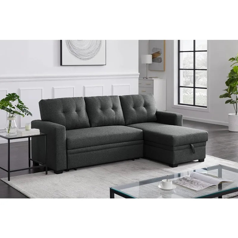 L-Shaped 3-Seaters Corner Sectional Sofa