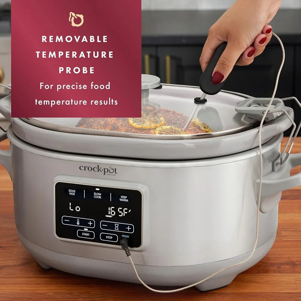 Programmable Stainless Steel Stew Pot Rice Cooker