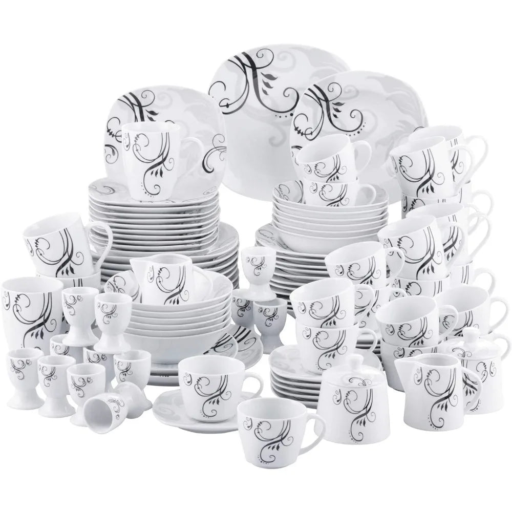 50-Piece Dinnerware Set