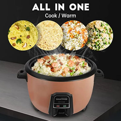 Stainless Rice Cooker & Warmer