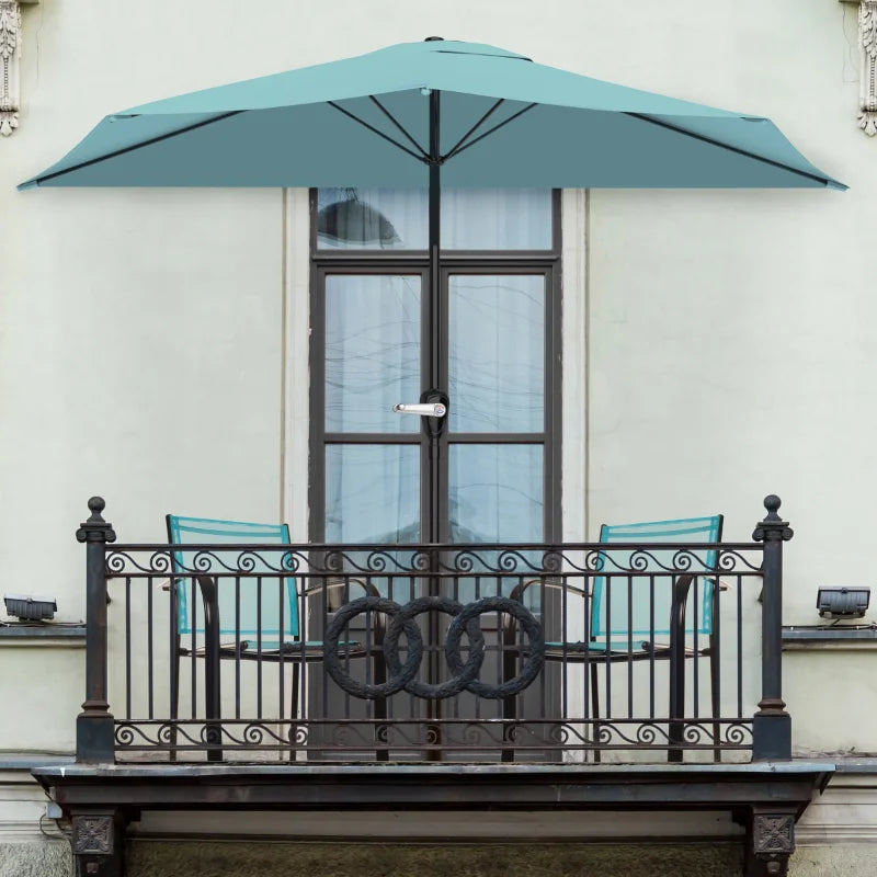 Half Round Patio Umbrella