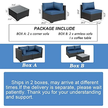 Outdoor Patio Sectional Sofa/Couch