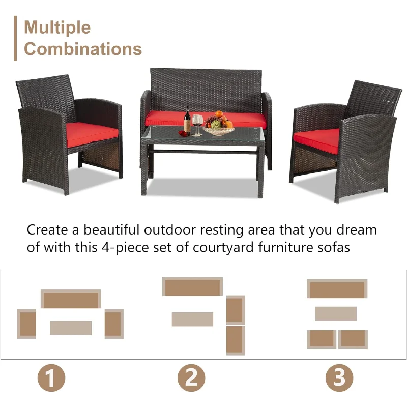 Outdoor Patio Furniture Set