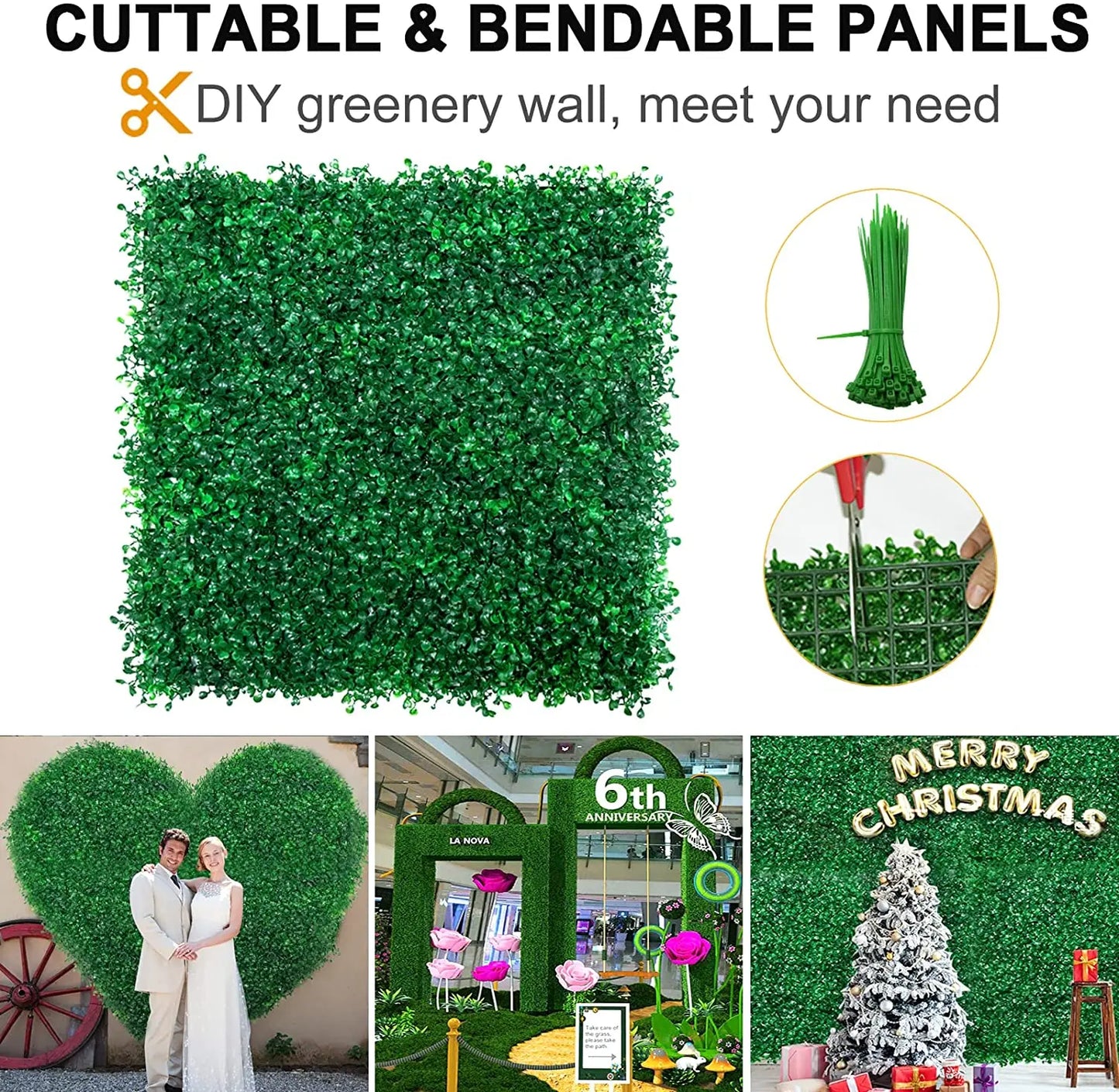 Artificial Plants Grass Wall Panel