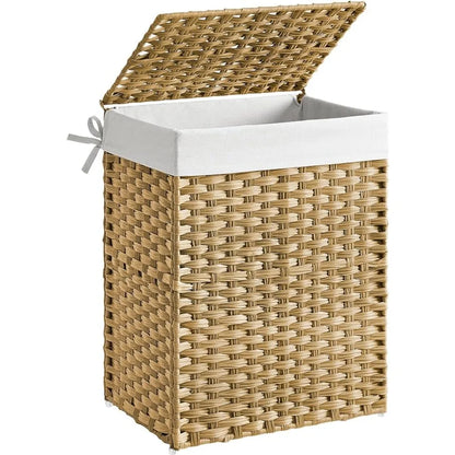 Synthetic Rattan Clothes Laundry Basket