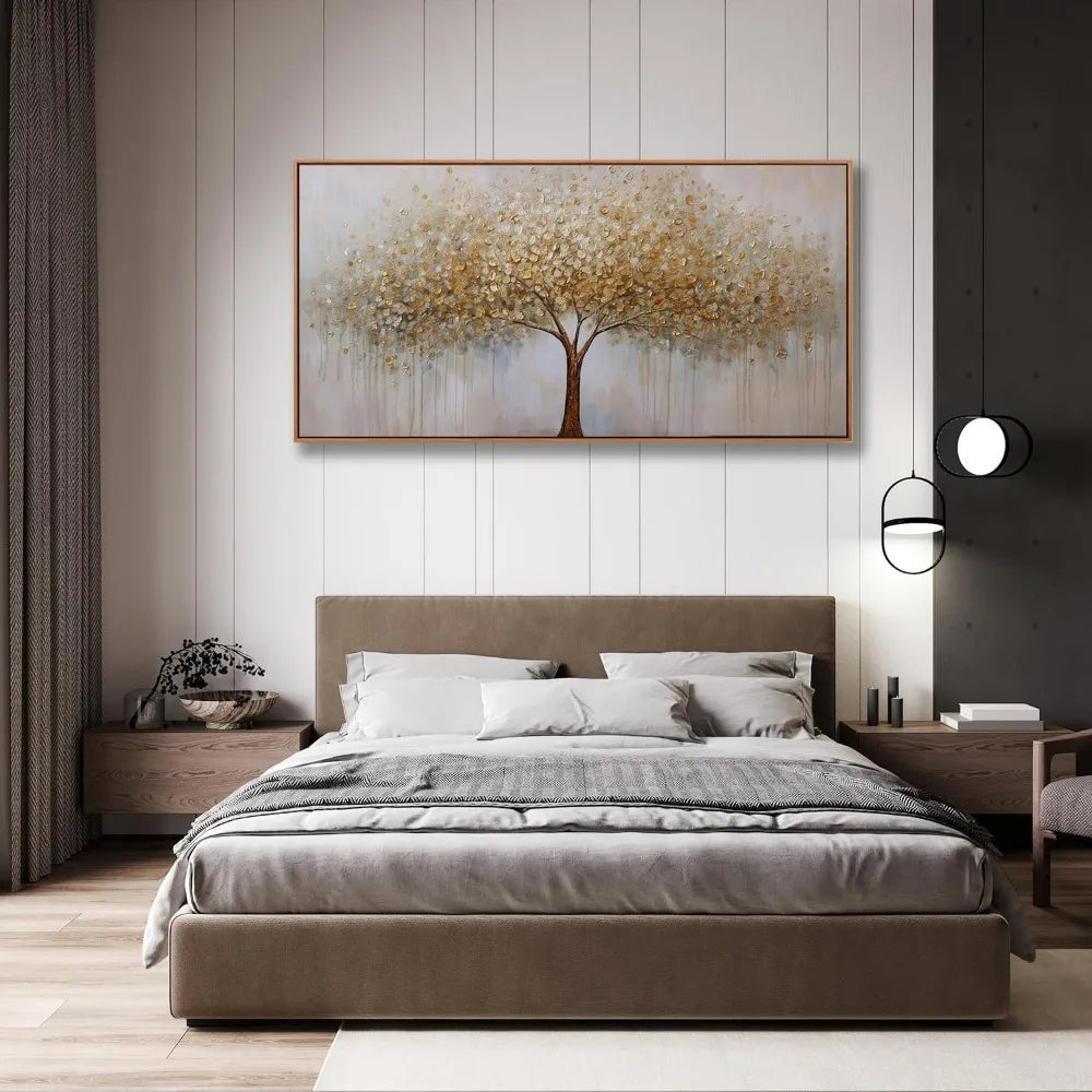 Wall Art Painting Decorative Paintings Golden Tree