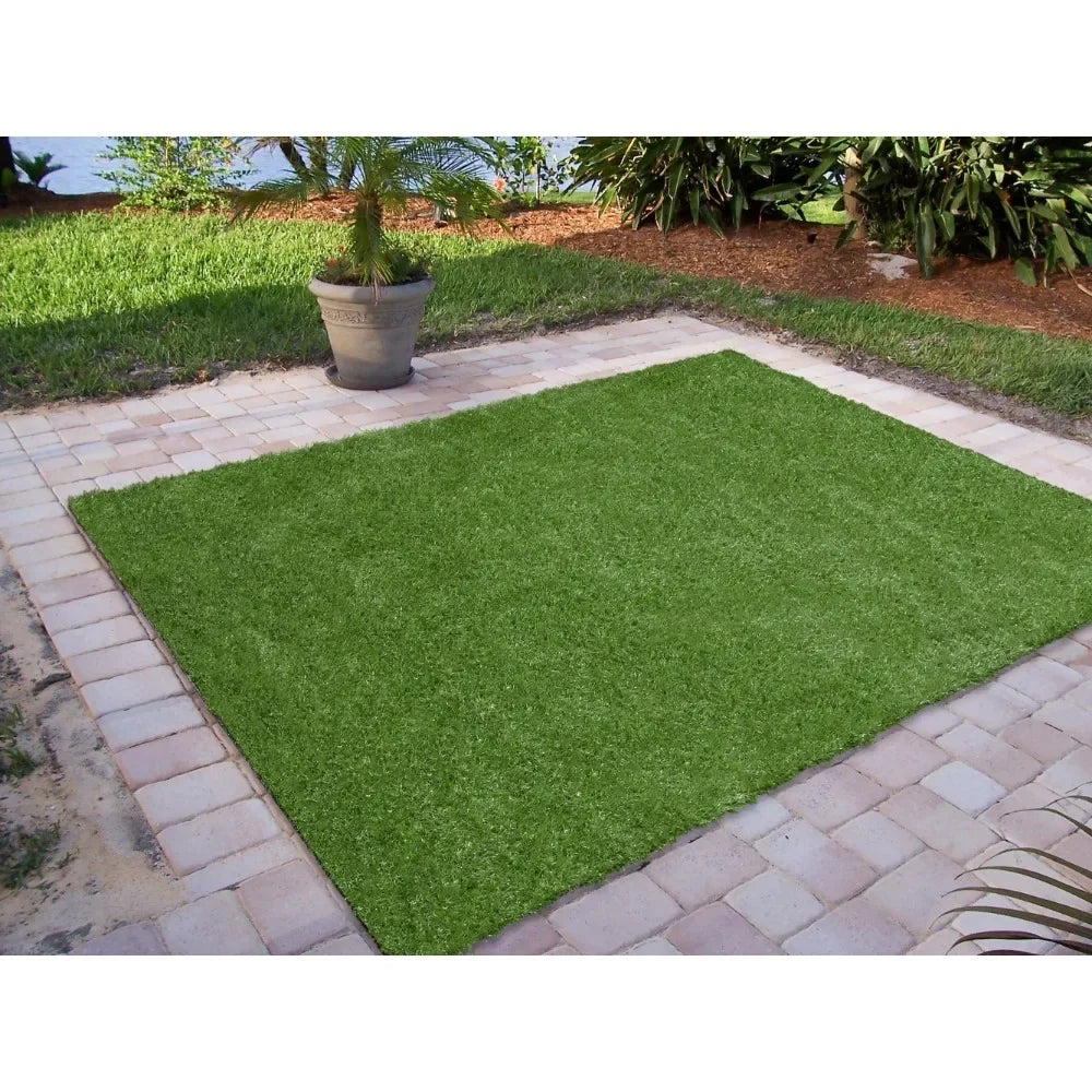 Indoor/Outdoor Artificial Grass Rug For Patio