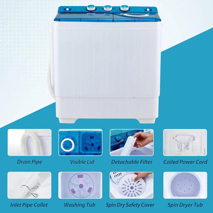 Portable Washing Machine Washer and Dryer Combo