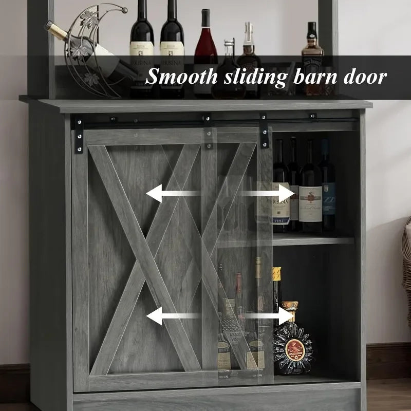 Farmhouse Coffee Bar Cabinet