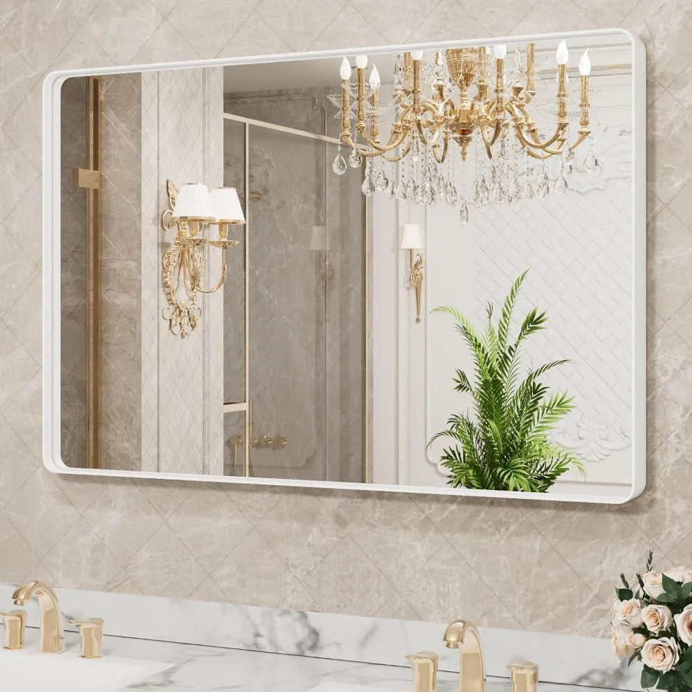 Bathroom Wall Mirror With LED Light