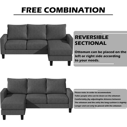 Convertible Space-Saving Sofas For Living Room