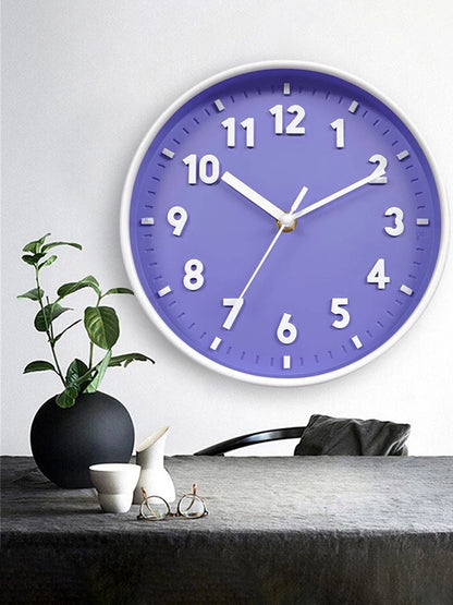 Modern Simple Wall Clock Candy Color