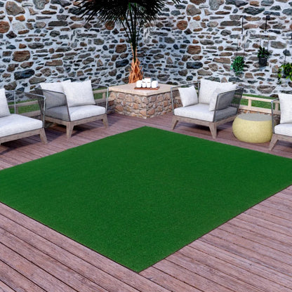 Indoor/Outdoor Artificial Grass Rug For Patio