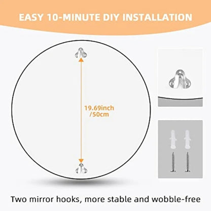 Wall Mounted Circle Mirror