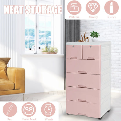 Plastic Storage Dresser