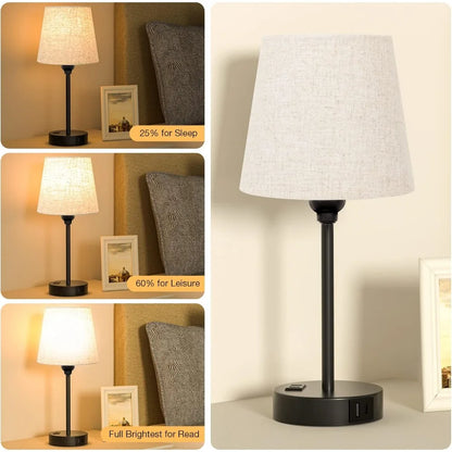 2 Set Of Bedside Table Lamps