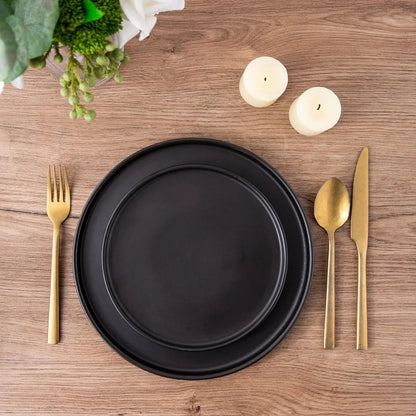 6 Complete Stoneware Dinnerware Sets