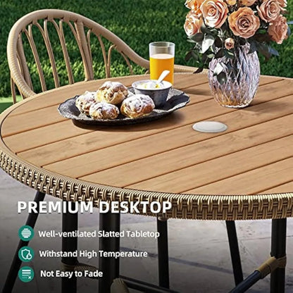 Outdoor Patio Dining Table Chair Set