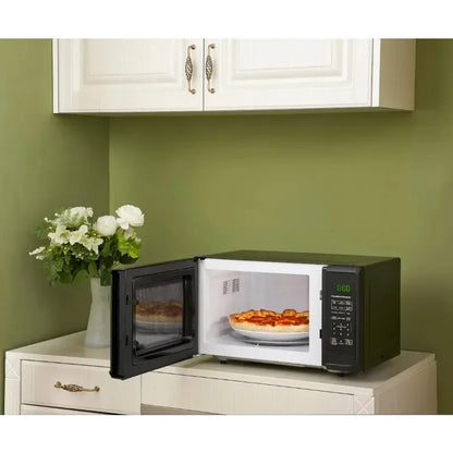 Black Microwave Oven