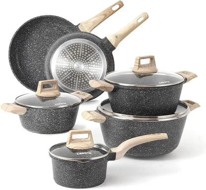 Nonstick Granite Cookware Set