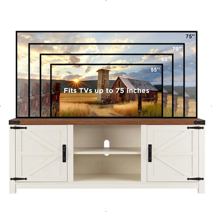 Fireplace TV Stand For 75 Inch TV