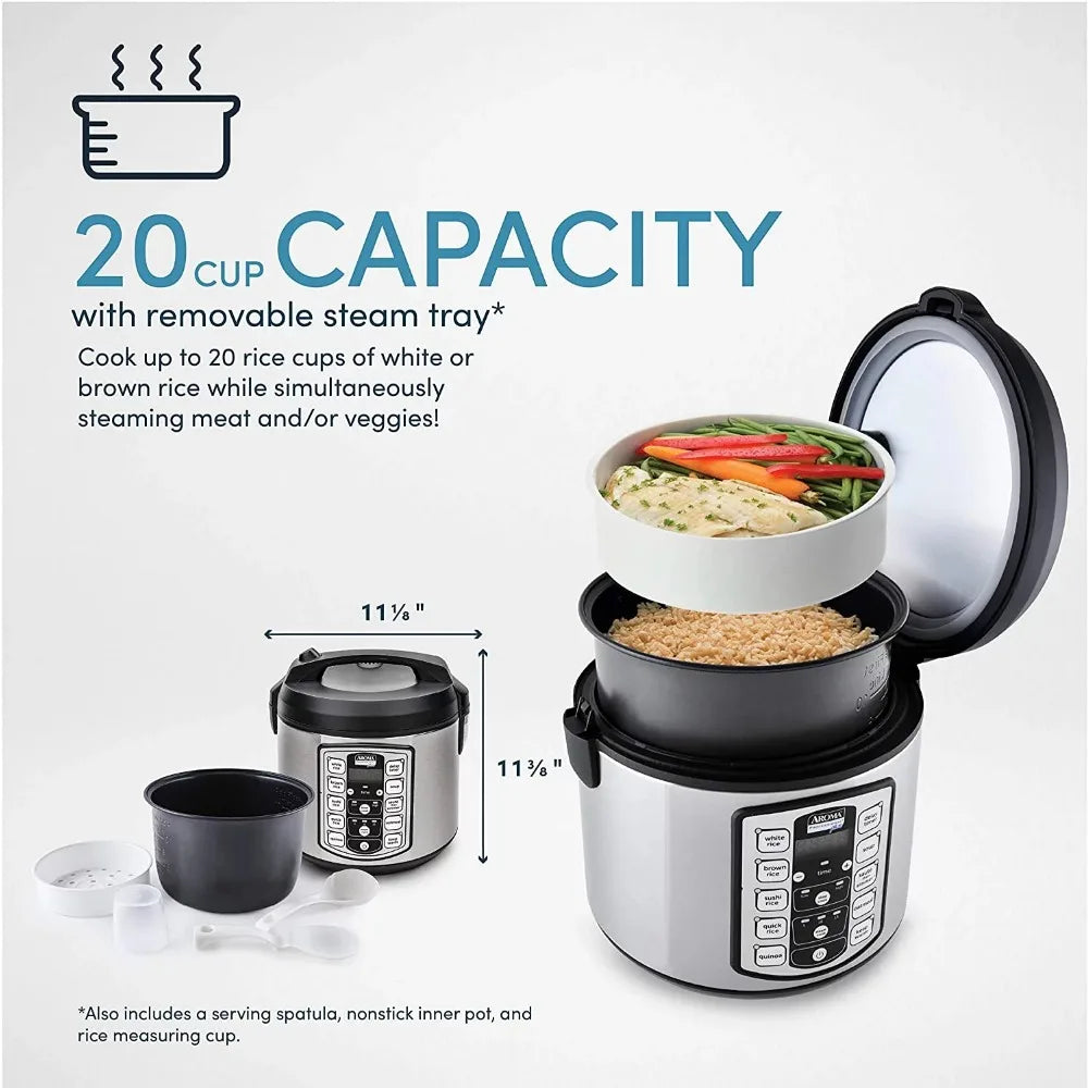 Digital Rice & Grain Multicooker, Food Steamer