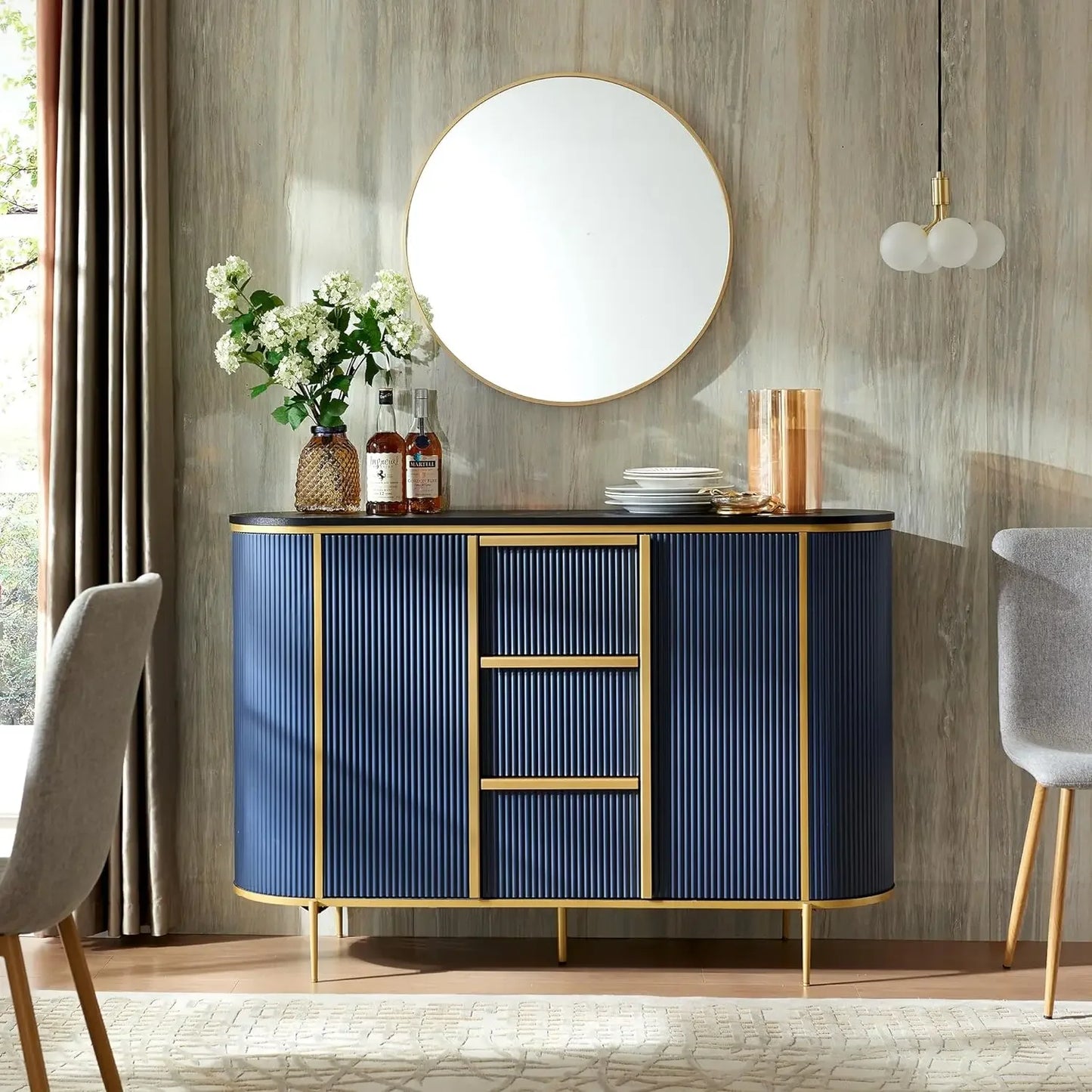 Modern Luxury Sideboard Buffet Cabinet With Storage