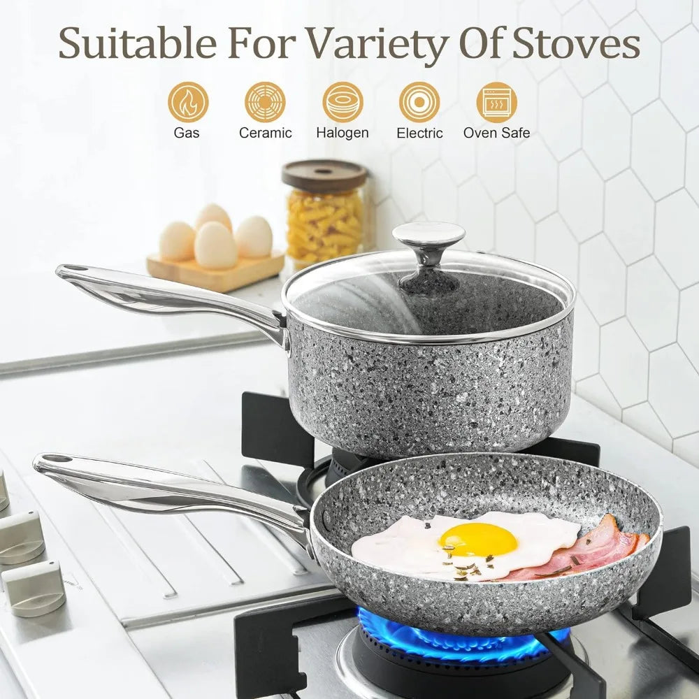 Non-stick Kitchen Cookware Utensils Set